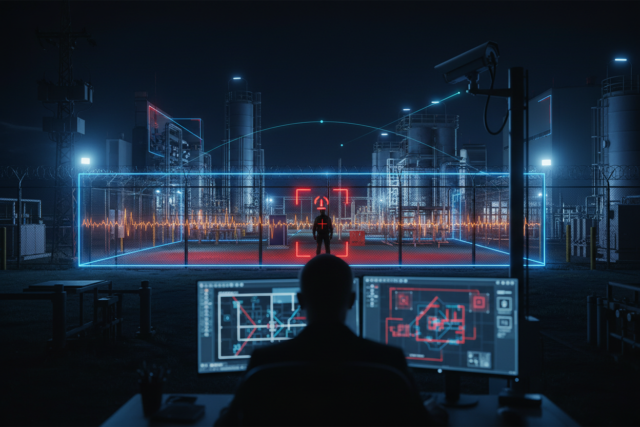 Virtual No-Go Zones Night Scene